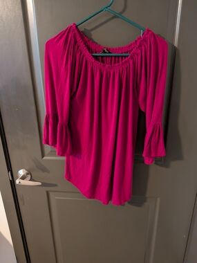 Cupio Off-Shoulder Bell Sleeve